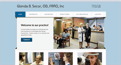 Desktop Screenshot of drsecor.com
